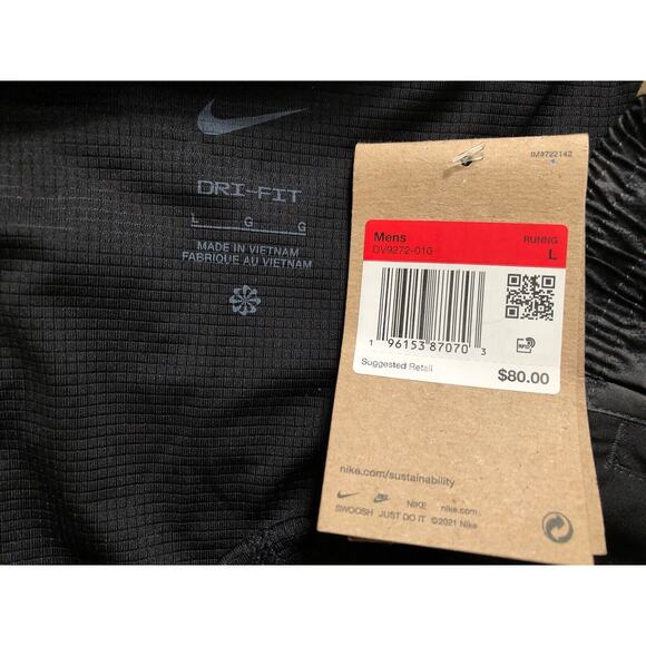Nike SMALL Dri-FIT Run Division Stride Brief-Lined Shorts Black DV9272 010 Men S - Picture 10 of 12